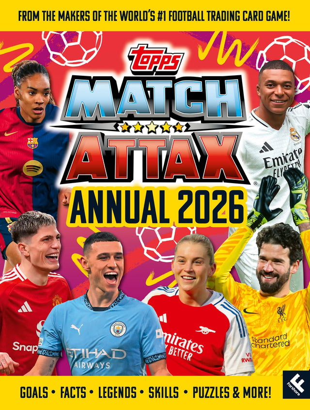 Match Attax Annual 2026: The best official illustrated football annual, brand new for 2026 and full of action – the perfect gift for footy-loving kids and teens this Christmas! - Retail Maharaj
