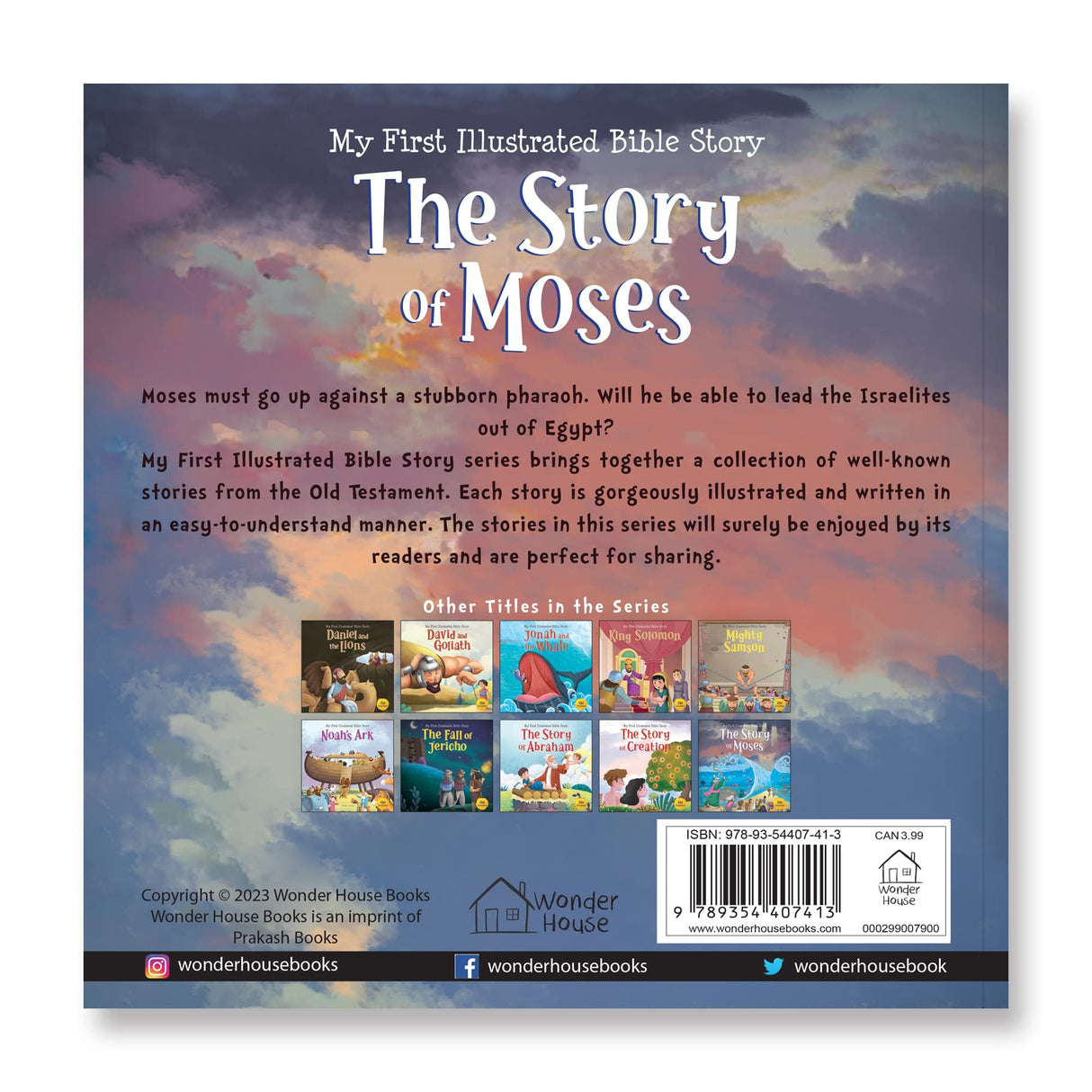 My First Illustrated Bible Story: The Story of Moses - Retail Maharaj