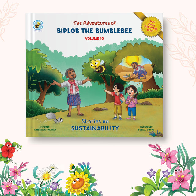 Biplob the Bumblebee is an Eco warrior Superhero. Through entertaining short stories, he introduces children to concepts around sustainability, climate change and the environment. Each Biplob the Bumblebee picture book contains 3 short stories, appropriat - Retail Maharaj