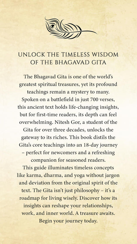 The 5-minute Gita: Timeless Wisdom for Everyday Life - Retail Maharaj