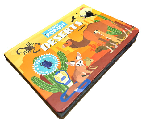 Pop Up Deserts Book for Kids: Interactive Learning with Adventure Pop-Up Scenes | Fun Facts & Surprises Inside | Amazing Animal Life, Habitat & ... | Children’s Nature & Geography Pop-Up Book - Retail Maharaj