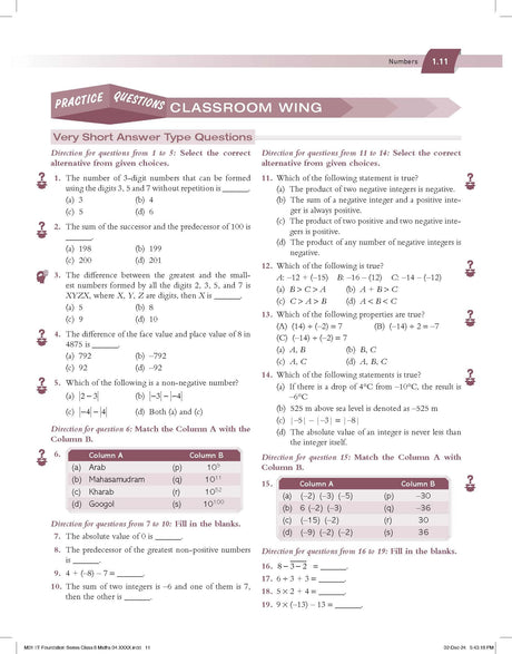 Pearson IIT Foundation'25 Mathematics Class 6 | For JEE, NTSE & Olympiad Exams | As per CBSE, ICSE & State Curriculums | Free acess to 11 Online Assessments, 55 Video Solutions & Interactive Tests via Pearson MyInsights & elibrary | 7th edition - Retail Maharaj