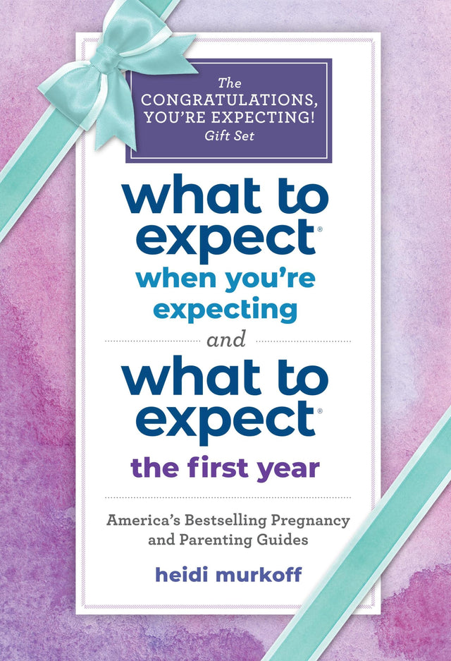 What to Expect: The Congratulations, You're Expecting! Set: What to Expect When You're Expecting / What to Expect the First Year - Retail Maharaj