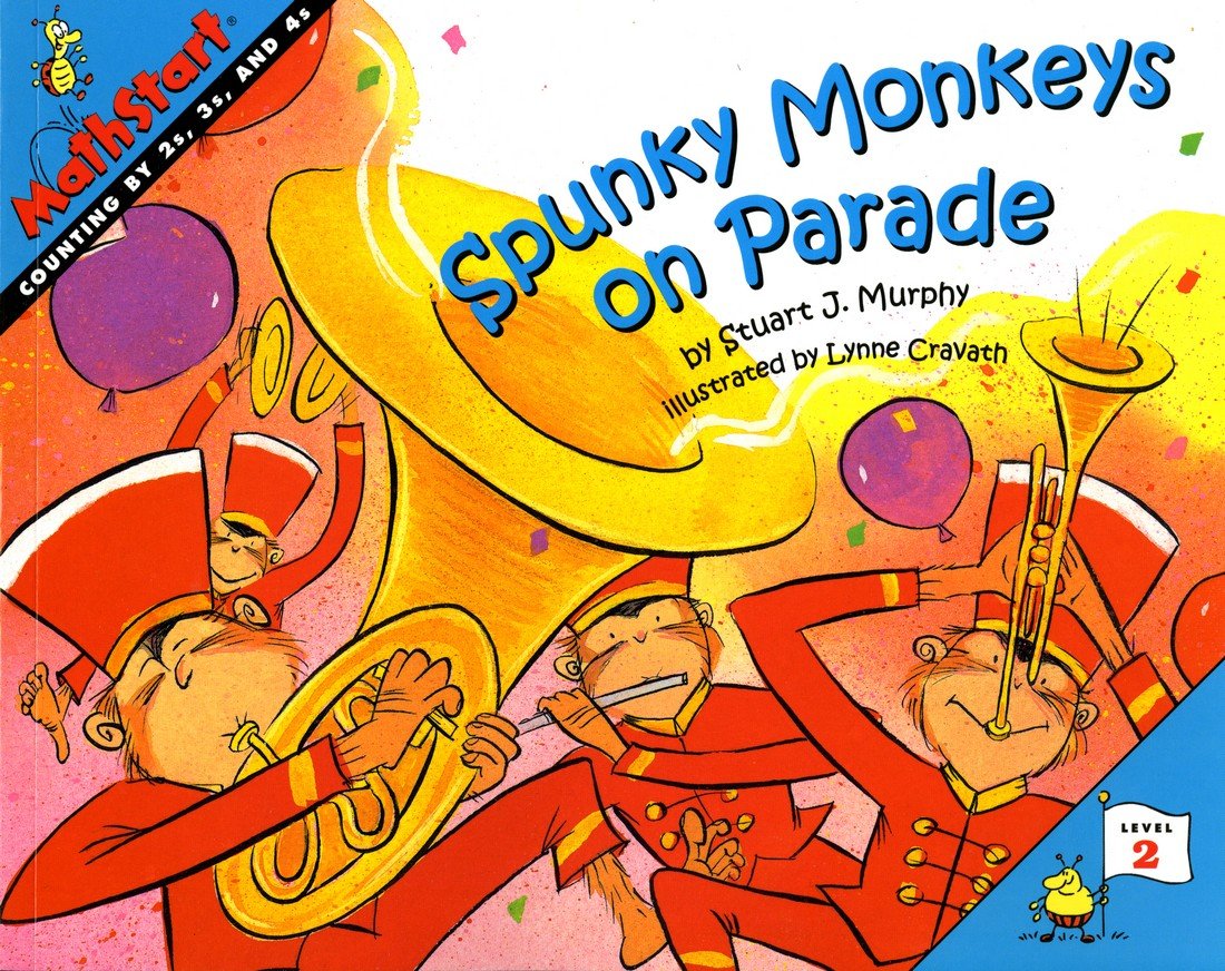 Spunky Monkeys on Parade (MathStart 2) - Retail Maharaj