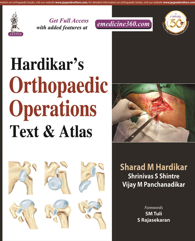 HARDIKAR’S ORTHOPAEDIC OPERATIONS: TEXT & ATLAS - Retail Maharaj