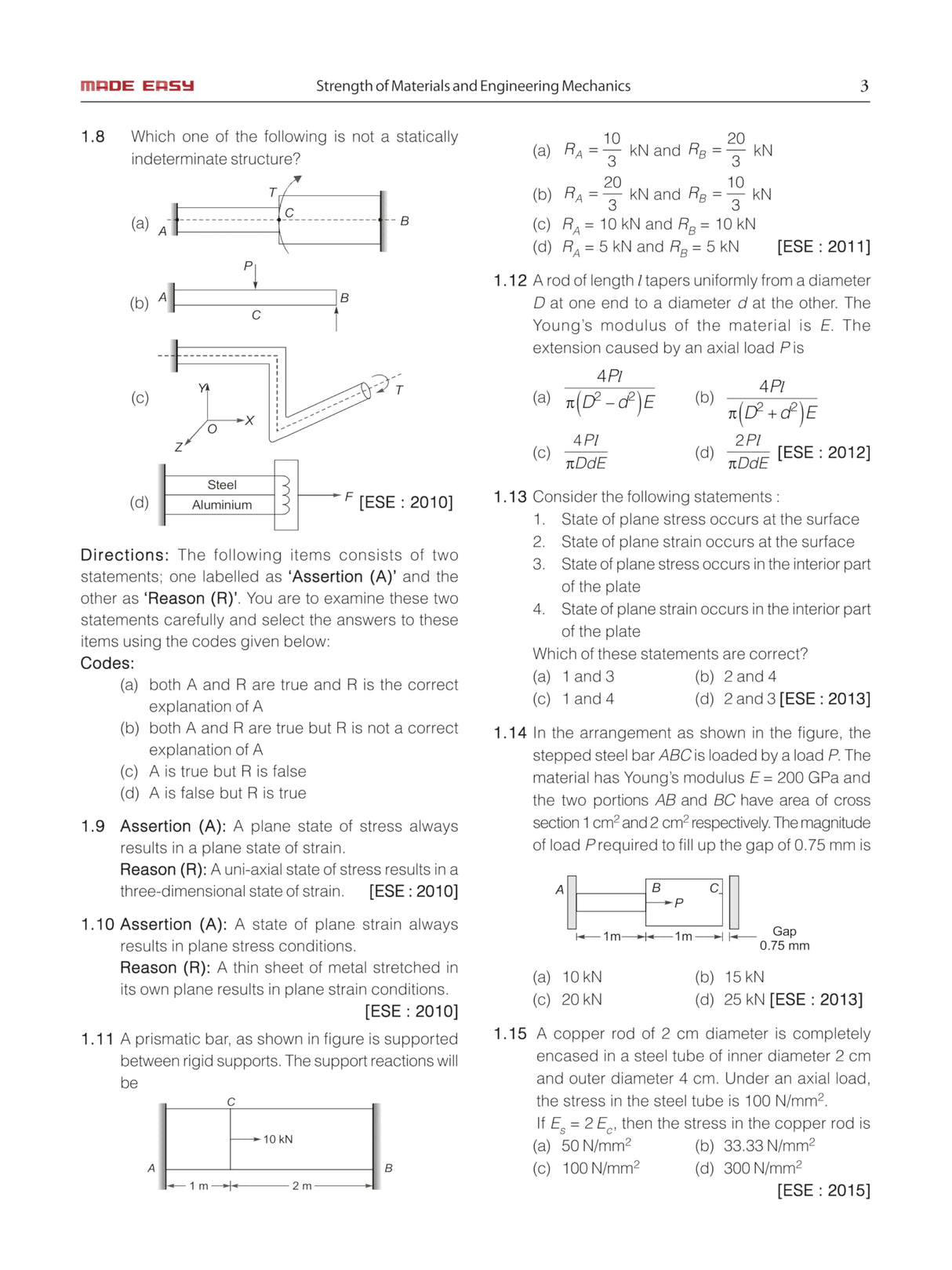 ESE 2026 : Preliminary Exam: Mechanical Engineering Volume-II | Chapterwise & Topicwise Objective Solved Papers | 25 Years Solved PYQs 2001-2025| UPSC ... Examination | Fully Solved | By Made Easy - Retail Maharaj