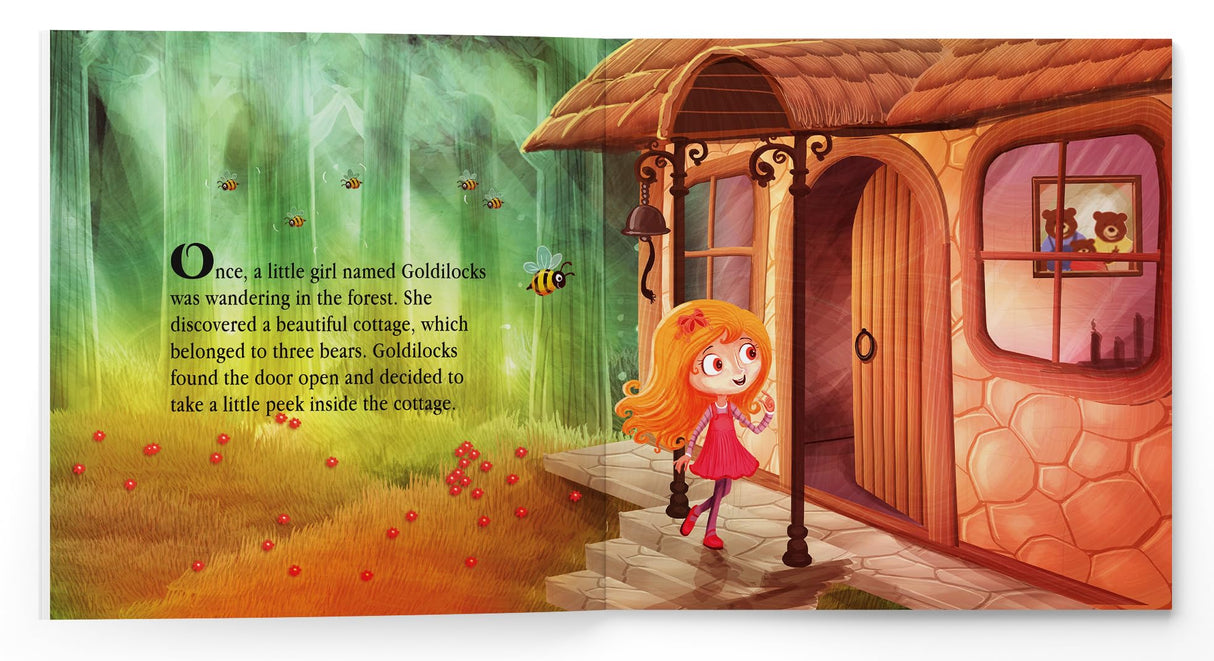 My First 5 Minutes Fairy Tales Goldilocks And The Three Bears: Traditional Fairy Tales For Children (Abridged and Retold) - Retail Maharaj
