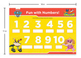 Nickelodeon Paw Patrol – Super Pup Heroes Off Duty!: Fun Learning Set Wipe & Clean Mats, Coloring Sheets, Stickers, Certificate & Pen | Ages 3–6 | 3+ Hours of Adventure-Packed Fun & Skill Practice - Retail Maharaj