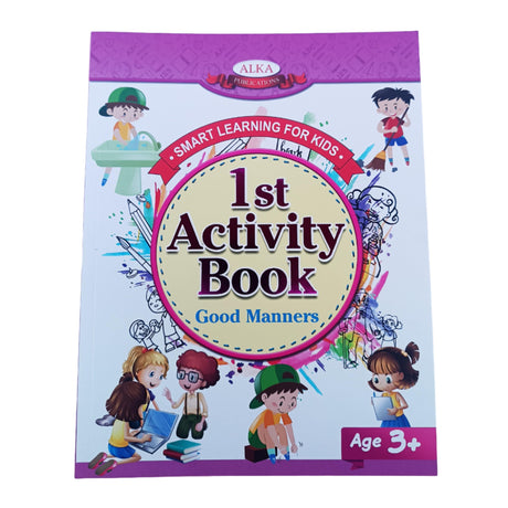 My Smart Learning 1St Activity Book Good Manners Age 3+ - Retail Maharaj