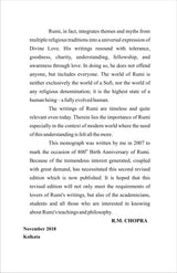 RUMI his teaching and philosophy [Hardcover] Mr R M CHOPRA - Retail Maharaj