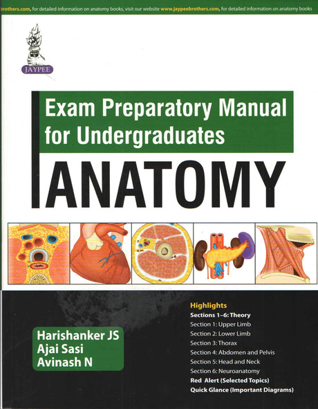 Exam Preparatory Manual for Undergraduates: Anatomy - Retail Maharaj