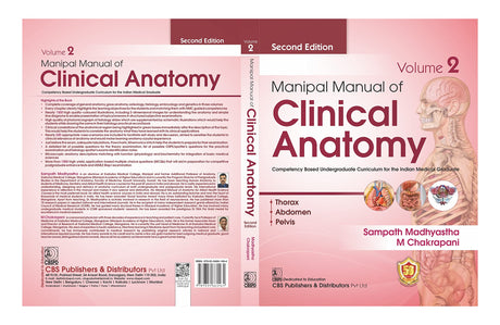 Manipal Manual of Clinical Anatomy Volume 2 , 2nd ed. - Retail Maharaj