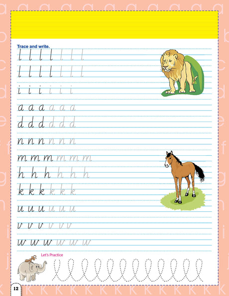 Super Handwriting Book 2 | Early Learning Handwriting Practice for Kids Ages 3-5 | 64 Pages of Alphabet Tracing, Word and Sentence Formation | Fun, Innovative Workbook to Build Writing Confidence and Motor Skills - Retail Maharaj