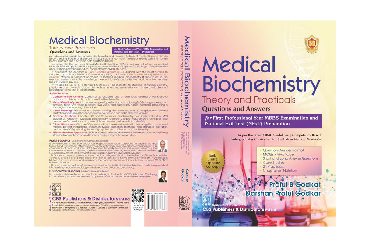 Medical Biochemistry Theory And Answers Questions And Answers For First Professional Year Mbbs Examination And National Exit Test (Next) Preparation (Pb 2024) (Pb 2024) - Retail Maharaj