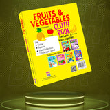 Hello Friend Books Fun With Fruits And Vegitables - Cloth Book for Early Learning and Interactive Education - Retail Maharaj