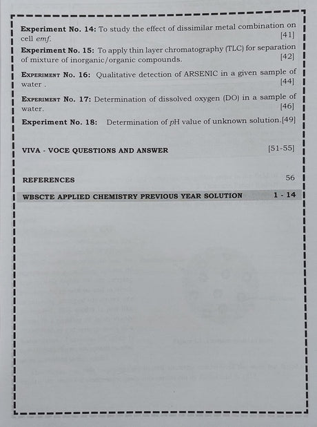 A Textbook of APPLIED CHEMISTRY for Diploma Engineering 1st Semester - Retail Maharaj