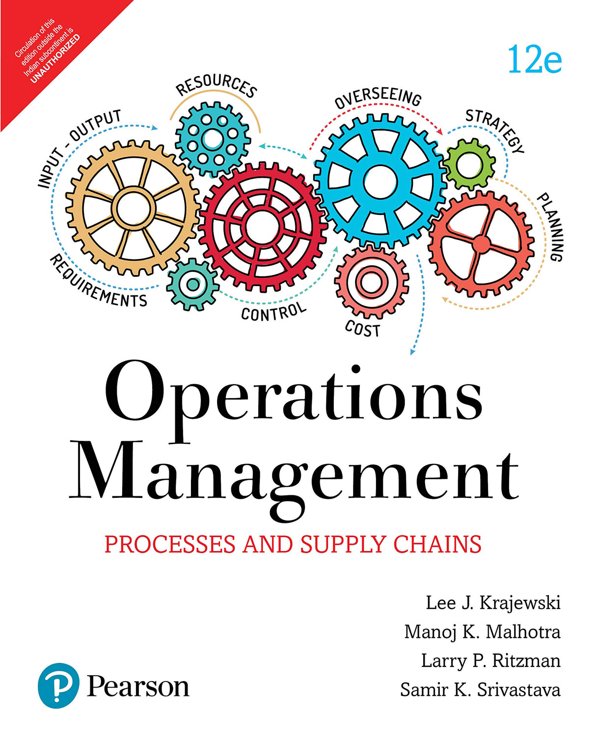 OPERATIONS MANAGEMENT : PROCESSES AND SUPPLY CHAIN, 12TH EDITION - Retail Maharaj