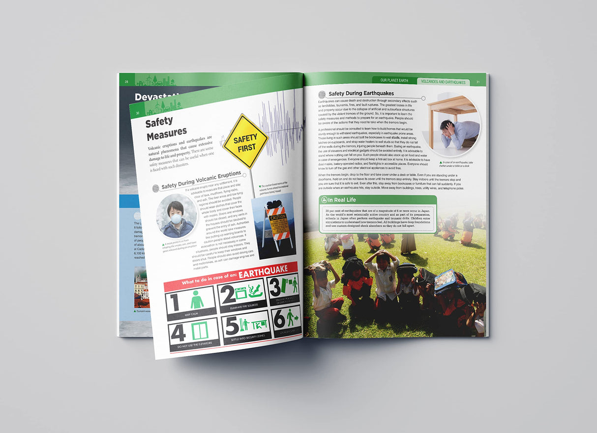 Knowledge Encyclopedia For Children - Our Planet Earth: Volcanoes & Earthquakes - Retail Maharaj