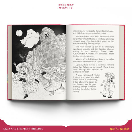 Royal Rebels: (3 in 1 HistoryMystery Series) A Hilarious Fusion of History and Mystery Featuring Three Indian Royals | Ages 8+ - Retail Maharaj