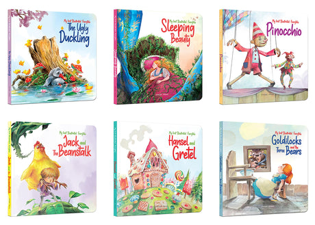 My first Illustrated Fairytales (Set of 6 Books) - Retail Maharaj