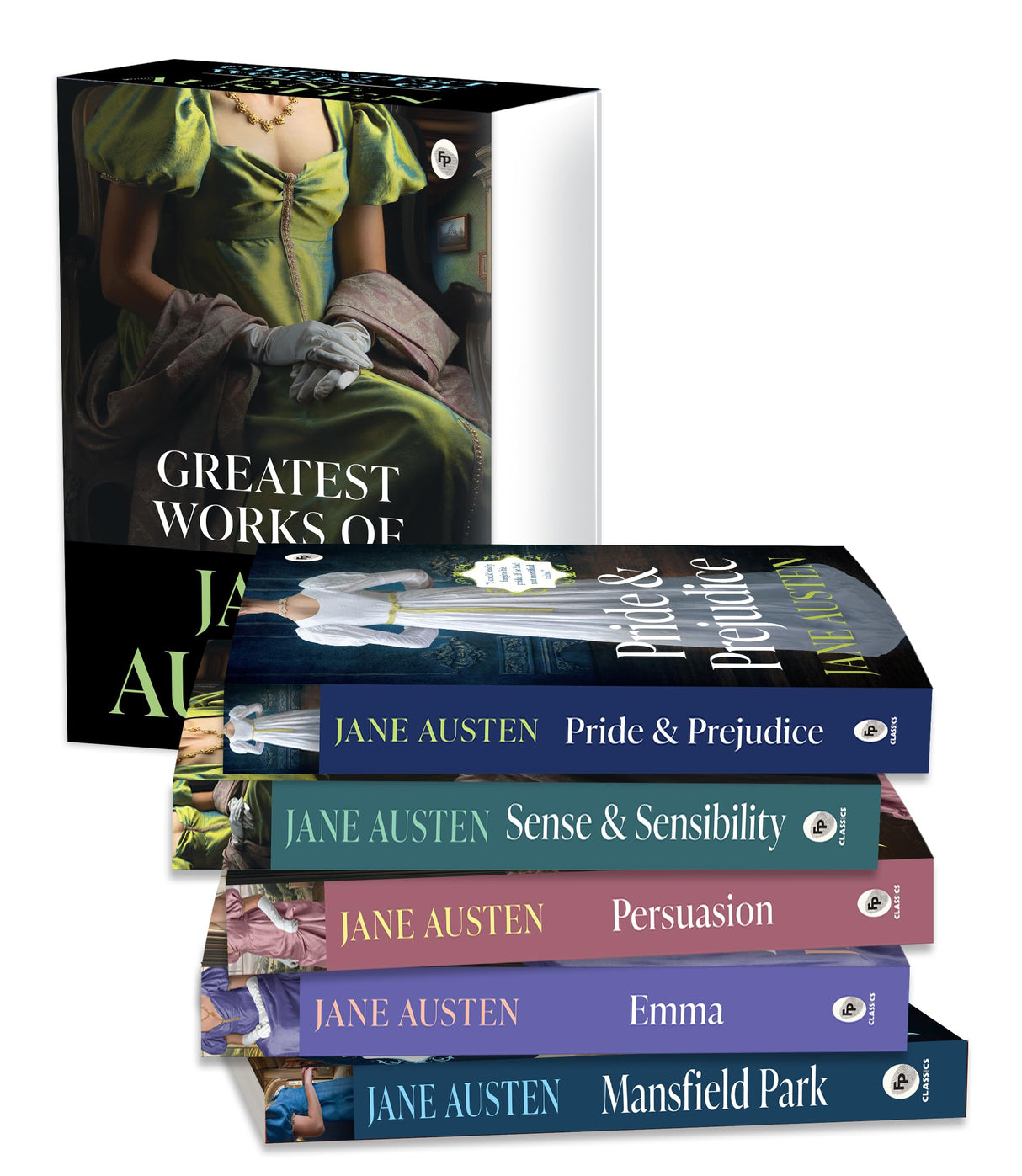 Greatest Works of Jane Austen (Set of 5 Books) - Retail Maharaj