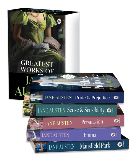 Greatest Works of Jane Austen (Set of 5 Books) - Retail Maharaj