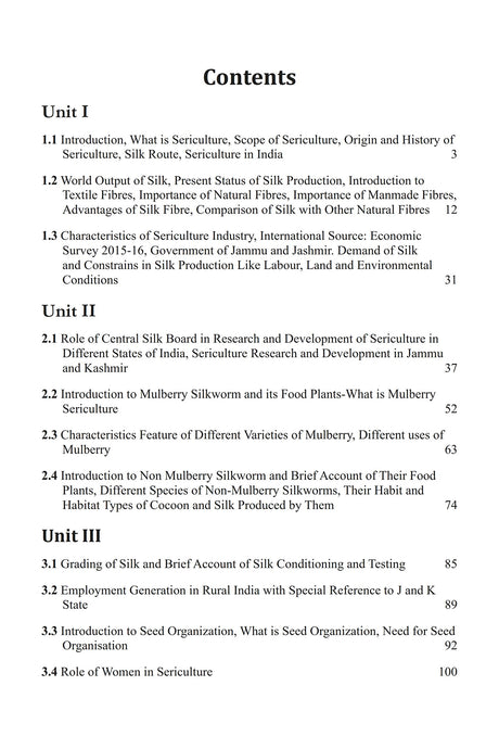 A Textbook on Introduction to Sericulture and Soil Science - Retail Maharaj