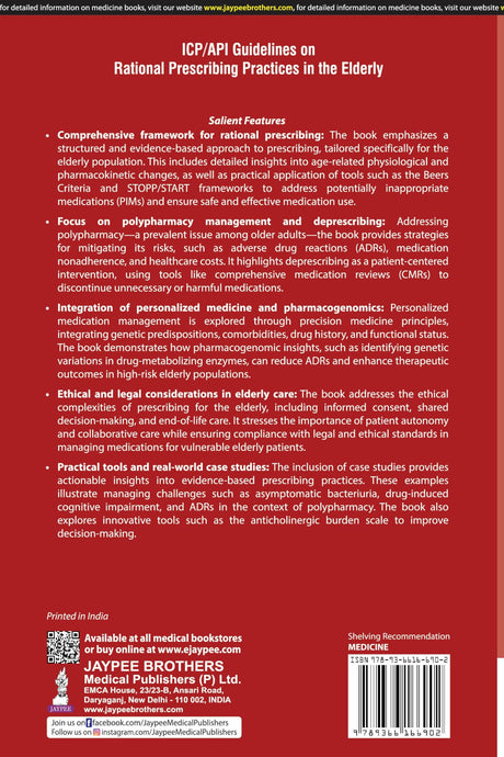 ICP/API GUIDELINES ON RATIONAL PRESCRIBING PRACTICES IN THE ELDERLY - Retail Maharaj
