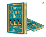 Three Men in a Boat by Jerome K. Jerome (Deluxe Hardbound Edition) – Classic Literature| Hilarious Adventures |Timeless Classic - Retail Maharaj