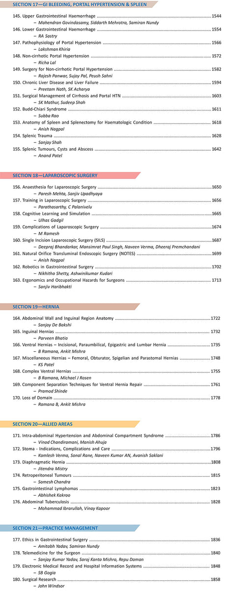 Surgical Gastroenterology (2 Vols Set) - Retail Maharaj
