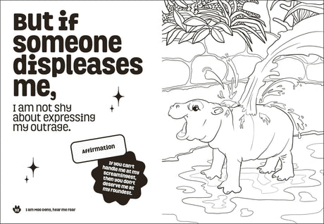 Be More Moo Deng: The Unofficial Colouring Book - Retail Maharaj