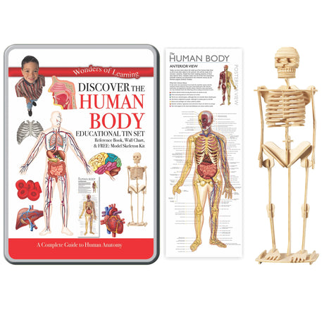WOL DISCOVER THE HUMAN BODY - TIN BOX KIT, NPP - Retail Maharaj