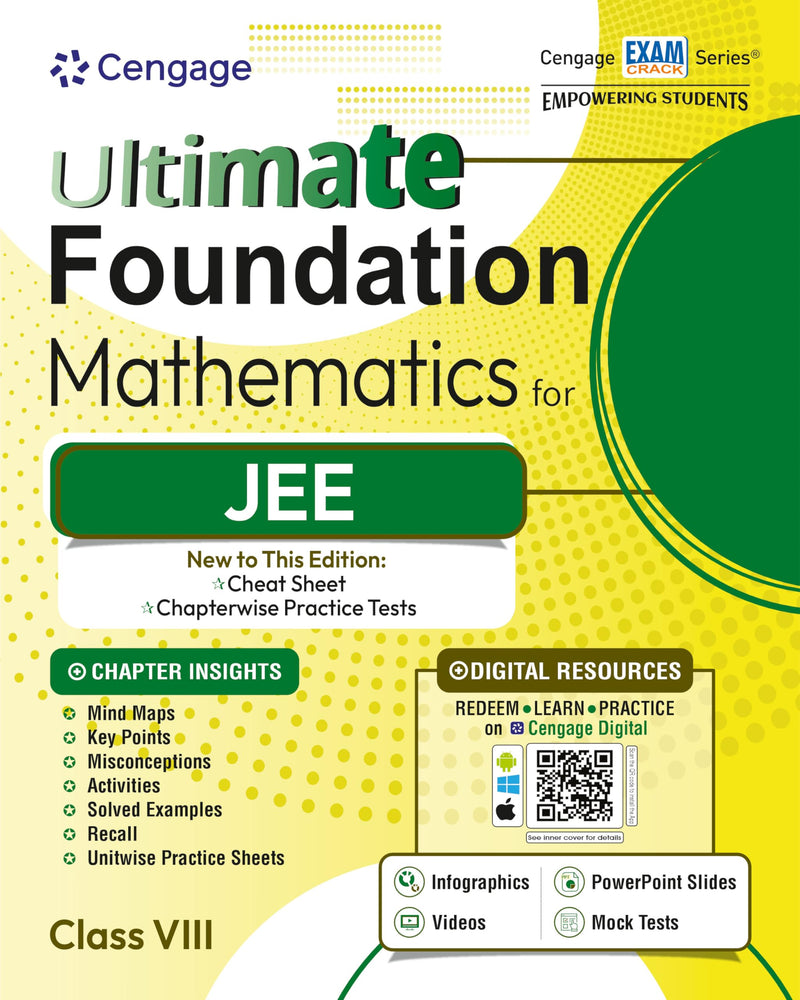 Ultimate Foundation Mathematics for JEE: Class VIII