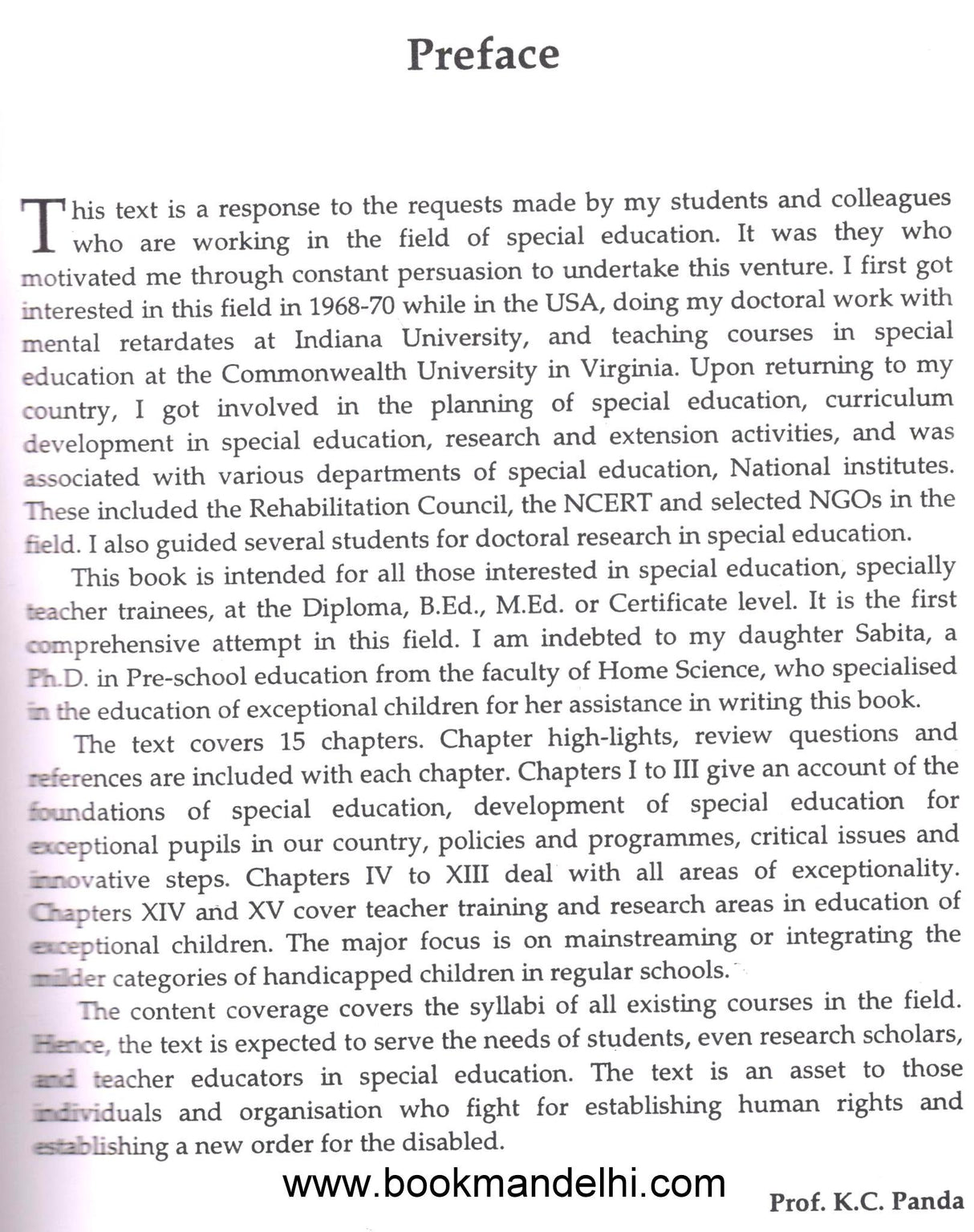 Education of Exceptional Children - Retail Maharaj