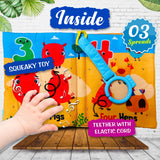Numbers Cloth Book for Early Learning and Interactive Education for Kids - Retail Maharaj