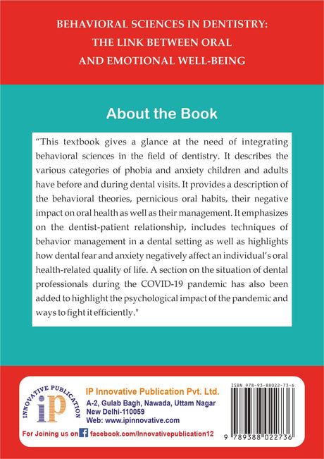 Behavioral Sciences in Dentistry: The Link Between Oral and Emotional Well-Being - Retail Maharaj