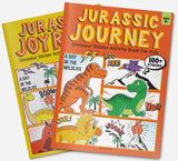 Jurassic Journey: Dinosaur Sticker Activity Book For Kids - Retail Maharaj