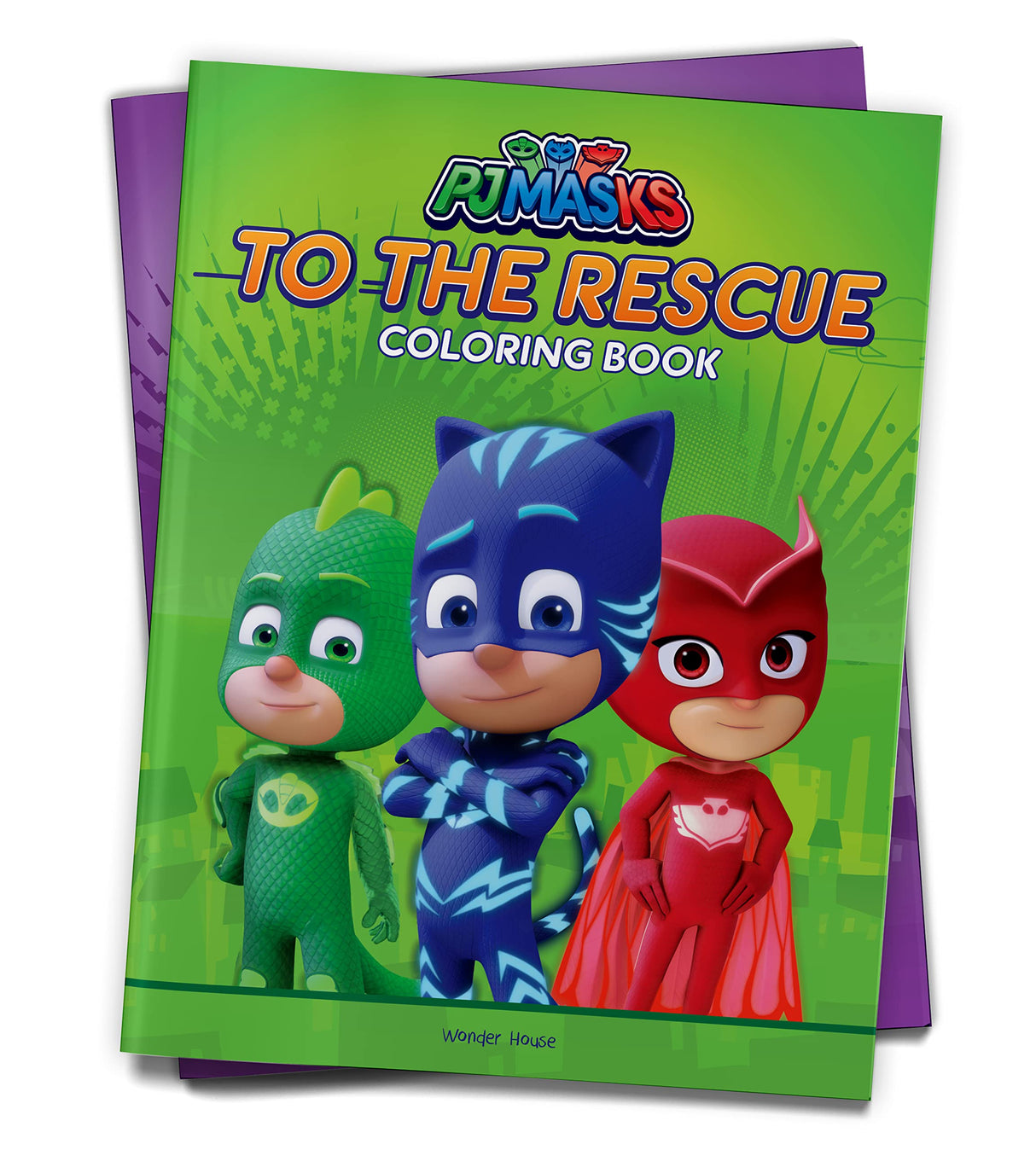 PJ Masks To The Rescue: Coloring Book For Kids - Retail Maharaj