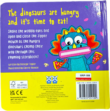 Wobbly Eye Zipper Snackasaurus - Retail Maharaj