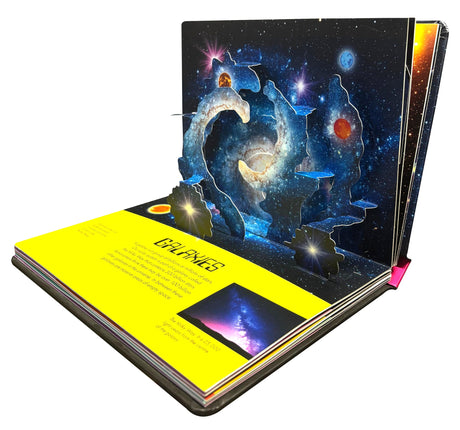 Pop Up Universe Book for Kids: Adventures in the Universe | Explore Stars, Planets, Galaxies & More | Wonders of Satellites | Interactive Learning | ... Book | Fun Space Journey for Little Scholars - Retail Maharaj