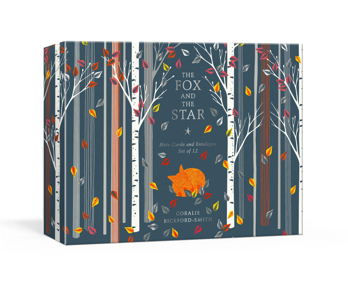 The Fox and the Star: Note Cards and Envelopes: Set of 12 - Retail Maharaj