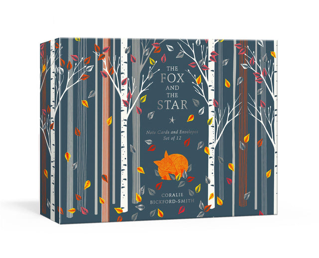 The Fox and the Star: Note Cards and Envelopes: Set of 12 - Retail Maharaj