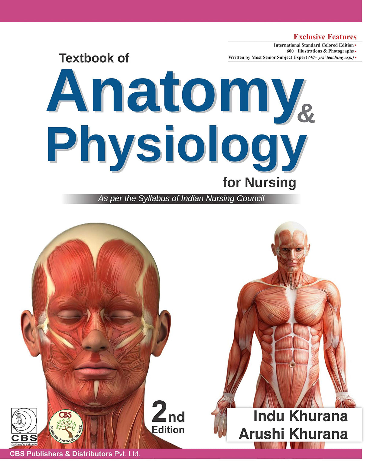 Textbook Of Anatomy And Physiology For Bsc Nursing 2Ed (Pb 2020) - Retail Maharaj