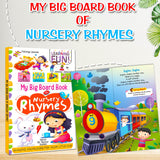 Hello Friend Books My Big Board Book of Nursery Rhymes : Simple and Vibrant Illustrations to Increase the Knowledge of Your Little One - Retail Maharaj