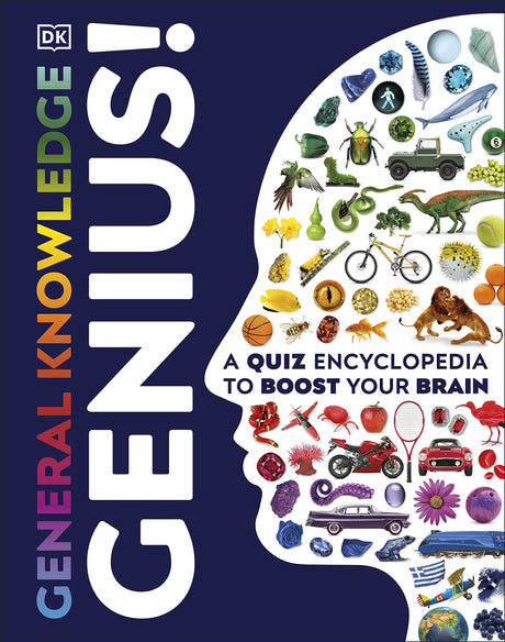 General Knowledge Genius! A Quiz Encyclopedia to Boost Your Brain (DKYR EDITION) - Retail Maharaj