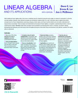 Linear Algebra and Its Applications, 5th Edition - Pearson - Retail Maharaj