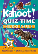 Kahoot! Quiz Time Dinosaurs: 250 Trivia Questions (with QR Codes Inside for 150 Interactive Bonus Questions) – Educational Kids Quiz Book - Retail Maharaj