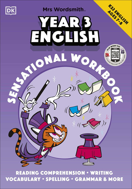 Mrs Wordsmith Year 3 English Sensational Workbook, Ages 7–8 (Key Stage 2): + 3 Months of Word Tag Video Game - Retail Maharaj