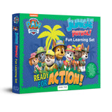 Nickelodeon Paw Patrol – Jungle Patrol! Fun Learning Set Includes Wipe-Clean Mats, Coloring Sheets, Stickers, Certificate & Pen | Action-Packed Learning with the Pups | Ages 3–6 | 3+ Hours of Adventure & Activities - Retail Maharaj