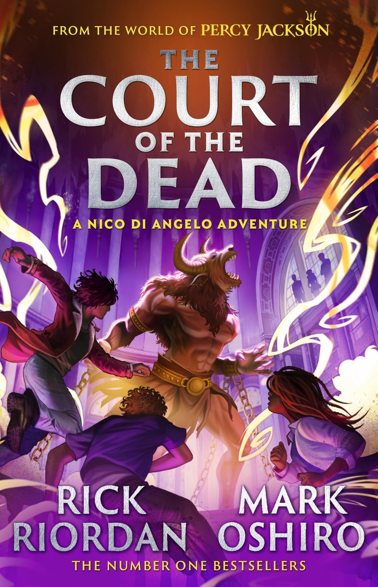 From the World of Percy Jackson (Book 2): The Court of the Dead | The Nico Di Angelo Adventures | Adventure, Mythology & Supernatural Action | For Fans of Rick Riordan - Retail Maharaj